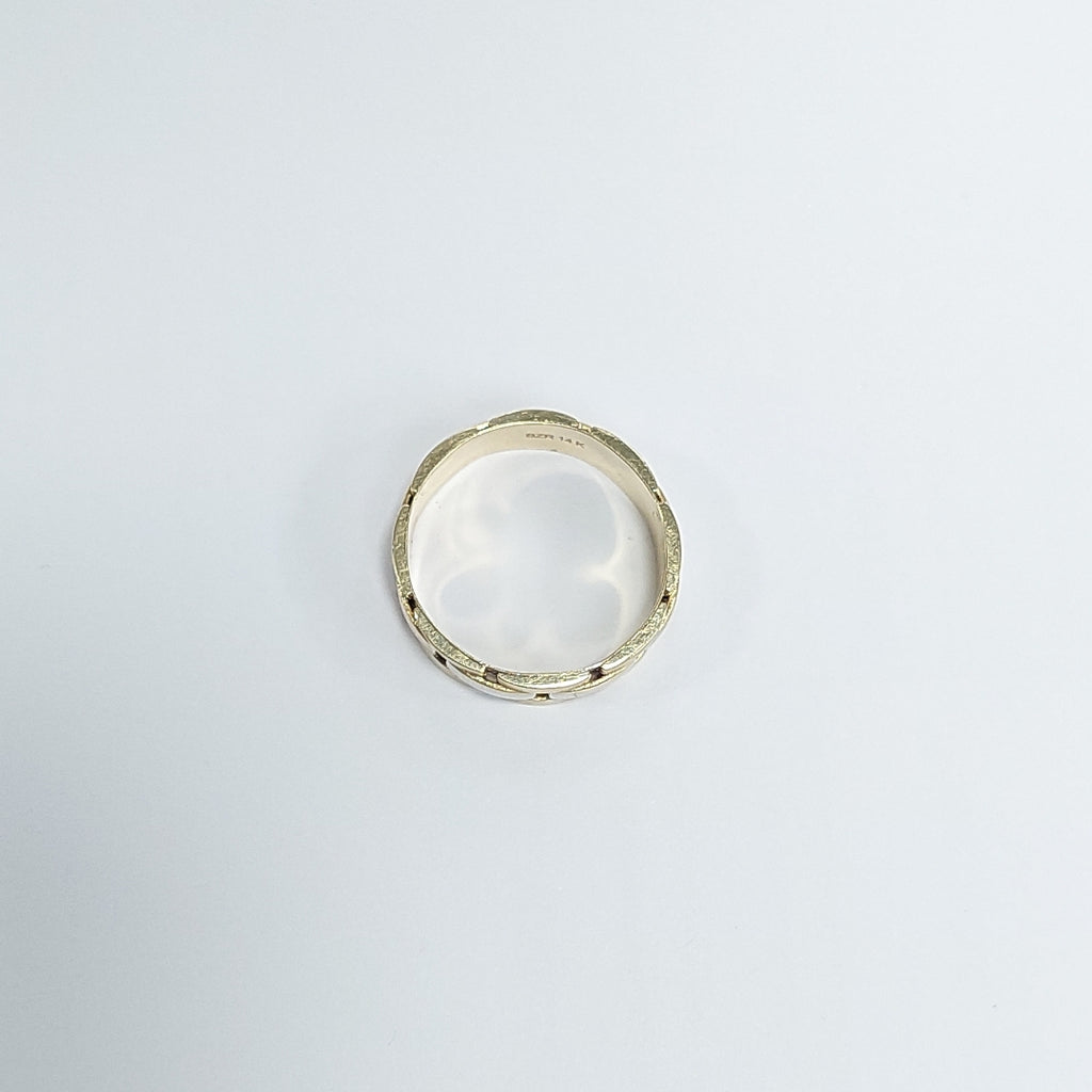 ARGOLLA ORO, RODIADO 14 K 5.3 GRMS (SEMINUEVO)