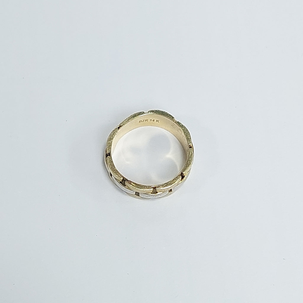 ARGOLLA ORO, RODIADO 14 K 4.7 GRMS (SEMINUEVO)