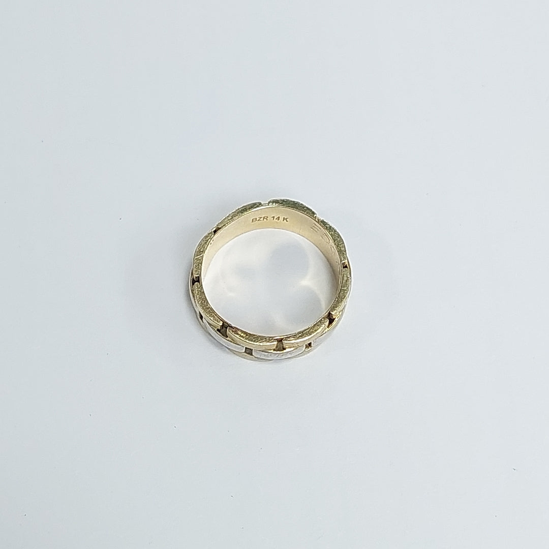 ARGOLLA ORO, RODIADO 14 K 4.7 GRMS (SEMINUEVO)