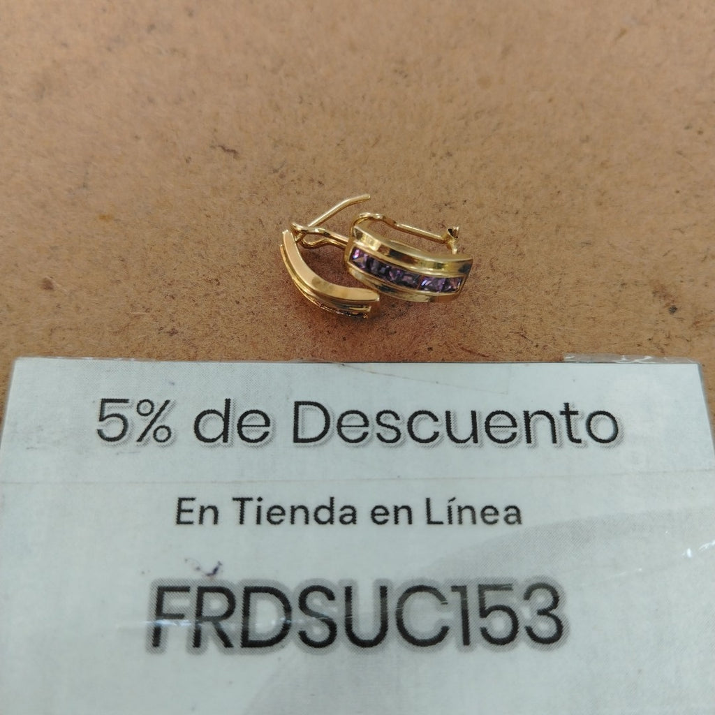 ARETES PAR ORO 8 K 3,60 GRMS (SEMINUEVO)