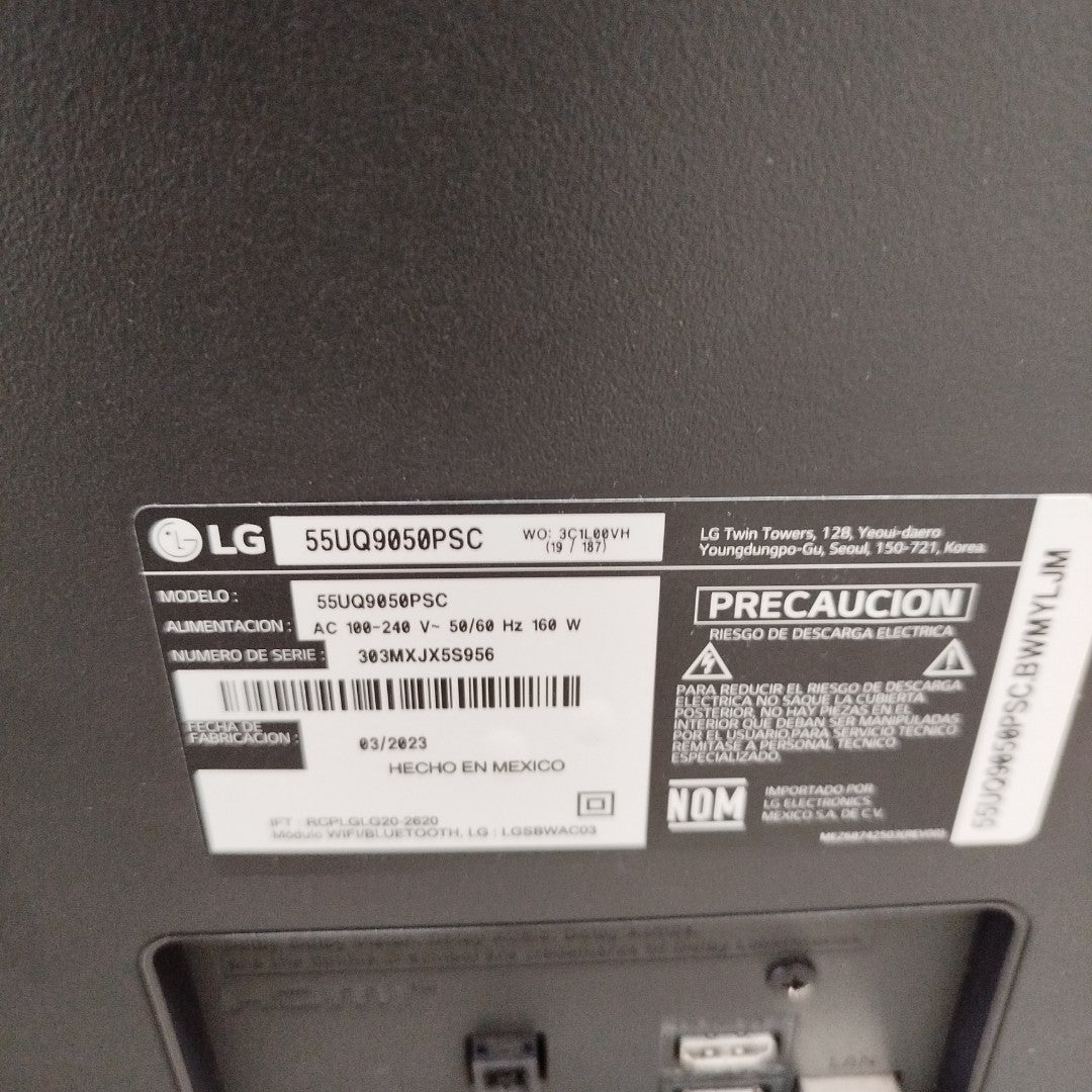 PANTALLA LG 55UQ9050PSC (2023) 55" LED 4K (SEMINUEVO)