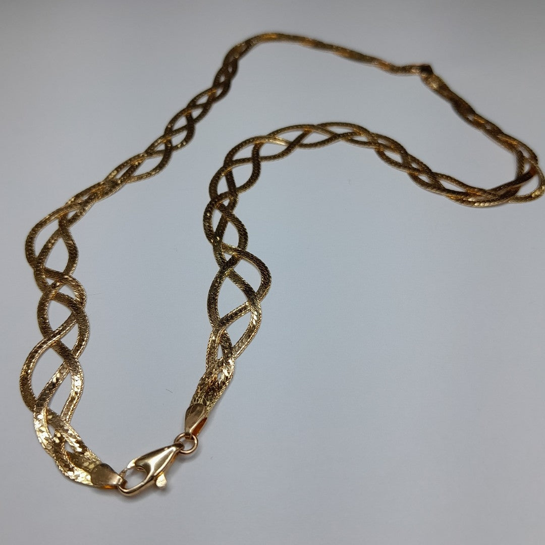 GARGANTILLA ORO 14 K 9,70 GRMS (SEMINUEVO)