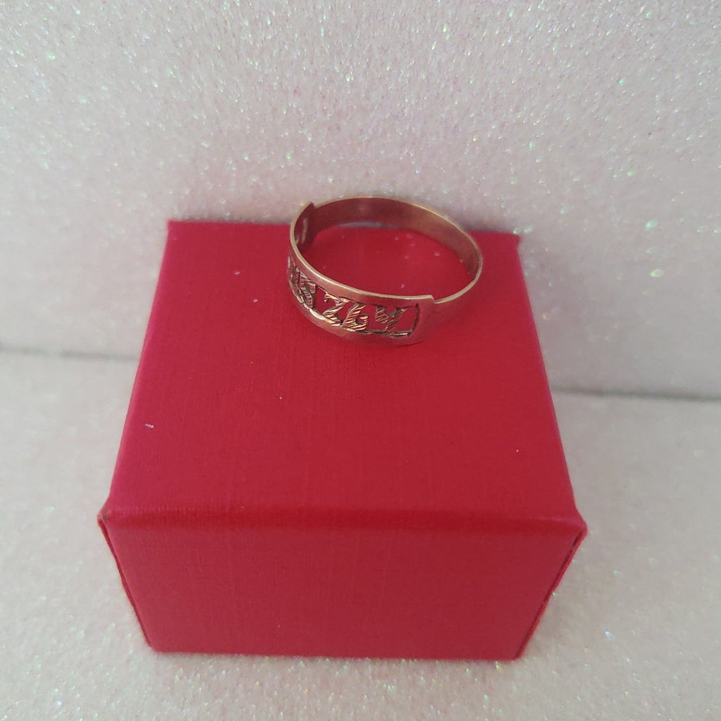 ANILLO DE GRADUACIÓN ORO 10 K 1.2 GRMS (SEMINUEVO)