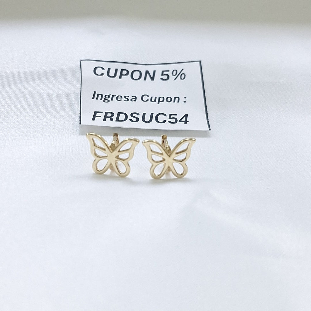 ARETES PAR ORO 14 K 2,60 GRMS (SEMINUEVO)