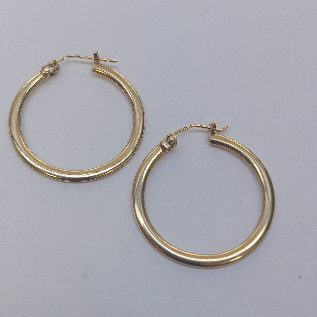 ARRACADAS PAR ORO 14 K 4,20 GRMS (SEMINUEVO)
