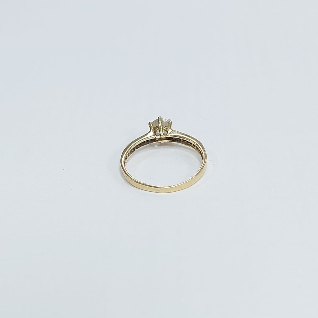 SOLITARIO ORO 14 K 1.4 GRMS (SEMINUEVO)