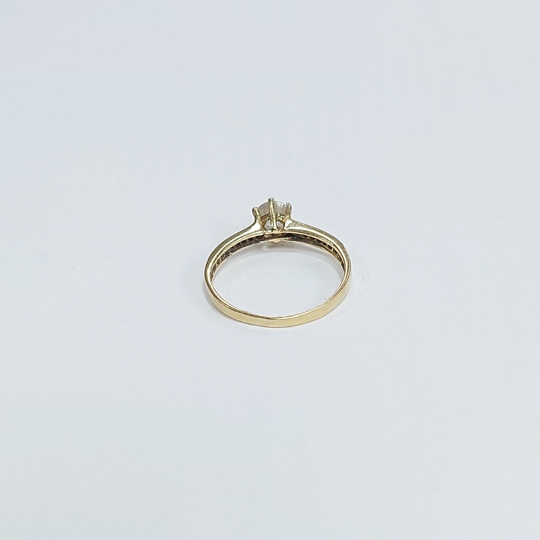 SOLITARIO ORO 14 K 1.4 GRMS (SEMINUEVO)