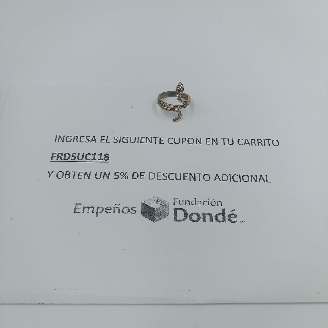ANILLITO ORO 10 K 3.6 GRMS (SEMINUEVO)
