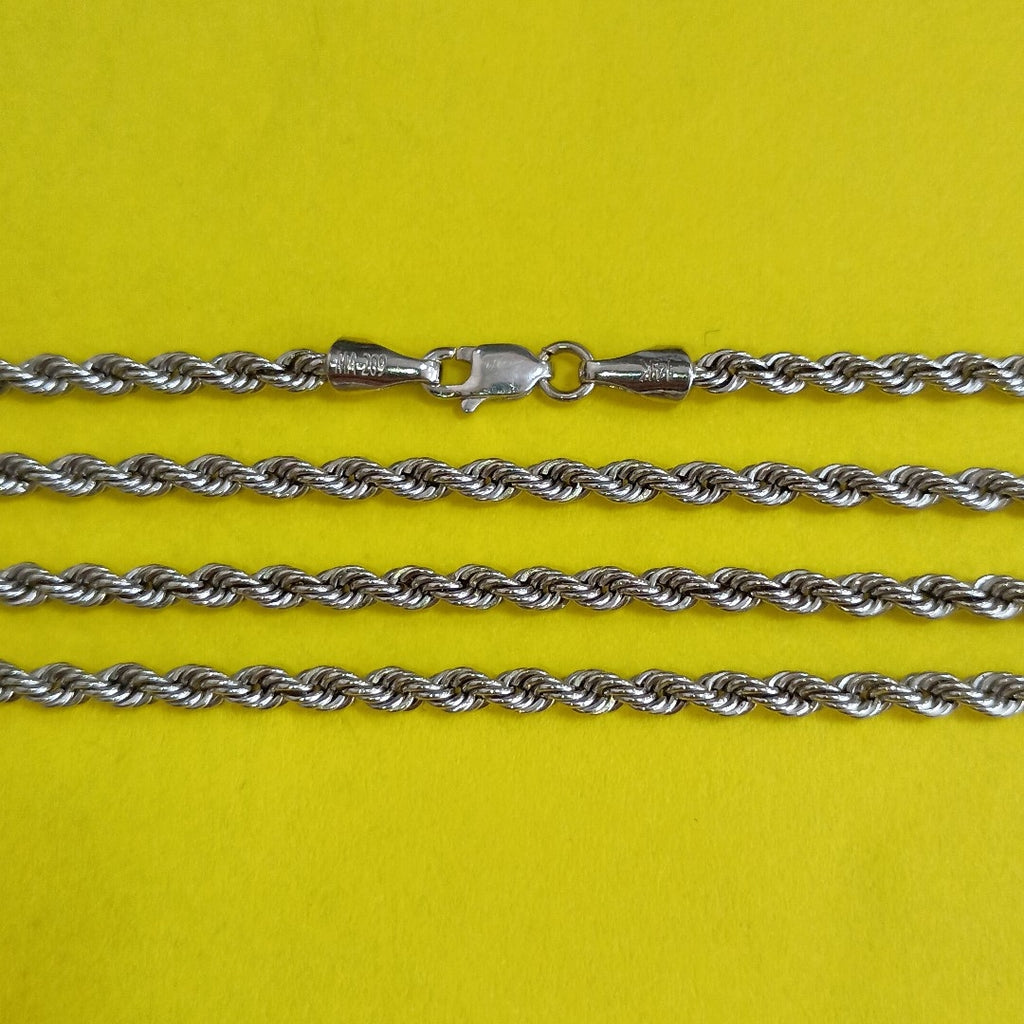 CADENA ORO BLANCO 14 K 4.8 GRMS (SEMINUEVO)
