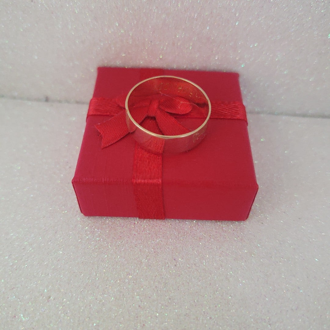ARGOLLA ORO 14 K 2.7 GRMS (SEMINUEVO)