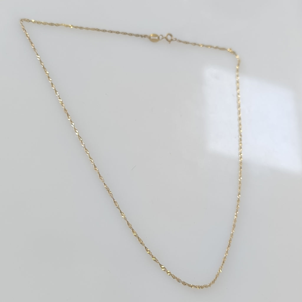 CADENA ORO 10 K 0,80 GRMS (SEMINUEVO)