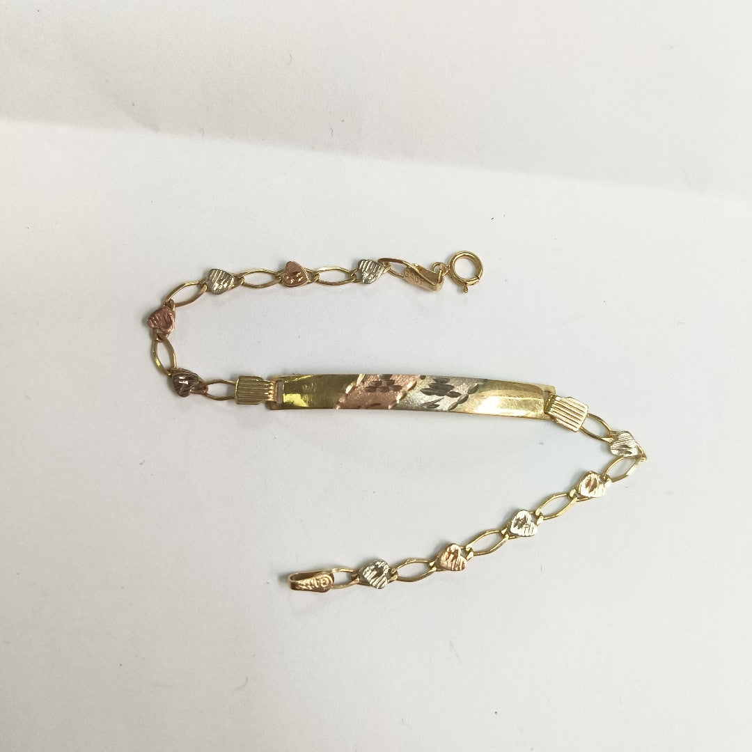 ESCLAVA ORO 10 K 3.3 GRMS (SEMINUEVO)