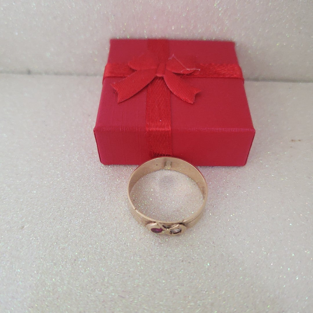 ANILLO ORO 10 K 2.4 GRMS (SEMINUEVO)