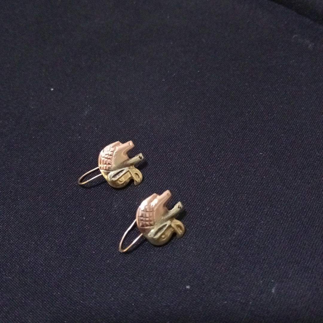 ARETES PAR ORO 10 K 1,50 GRMS (SEMINUEVO)