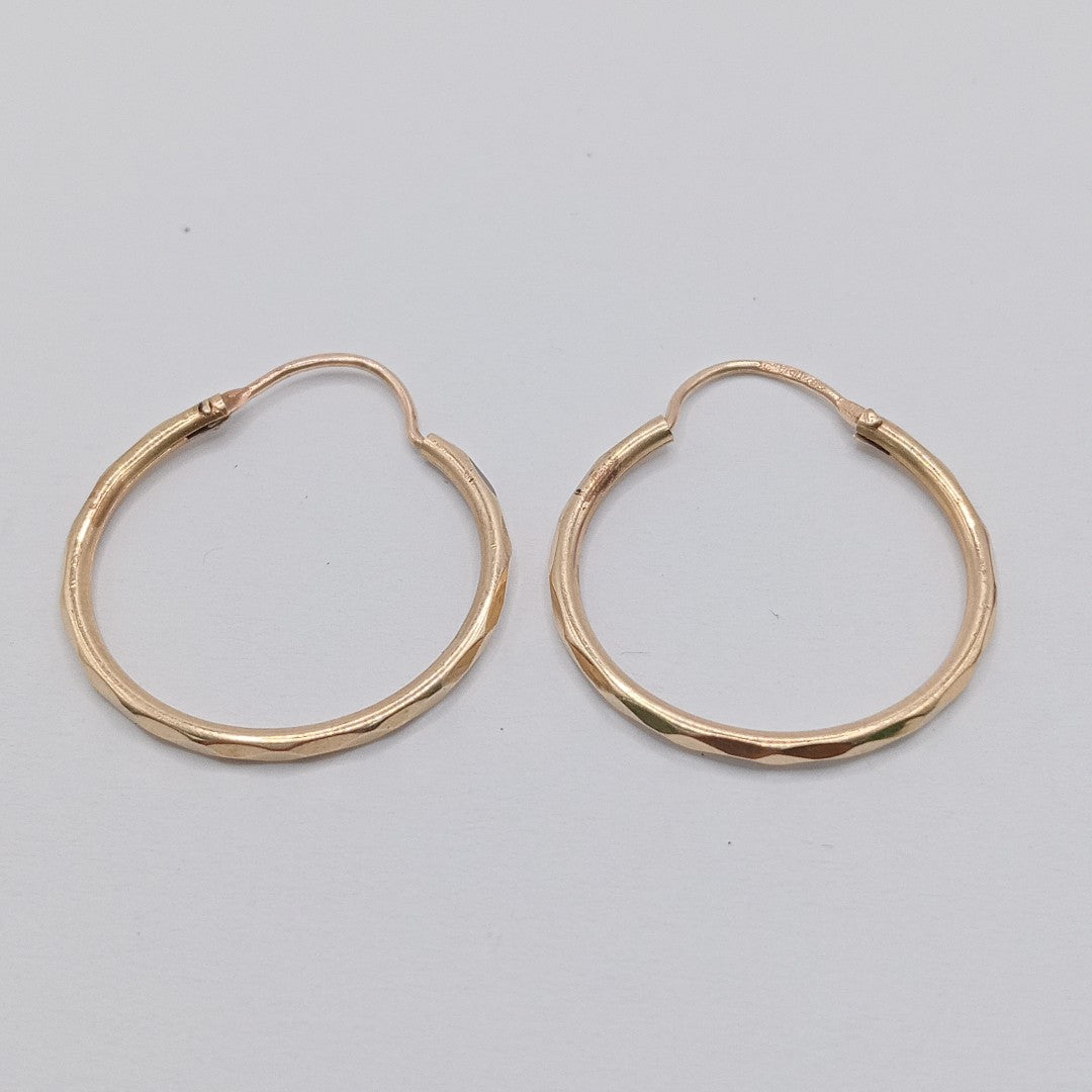 ARRACADAS PAR ORO 10 K 1.7 GRMS (SEMINUEVO)