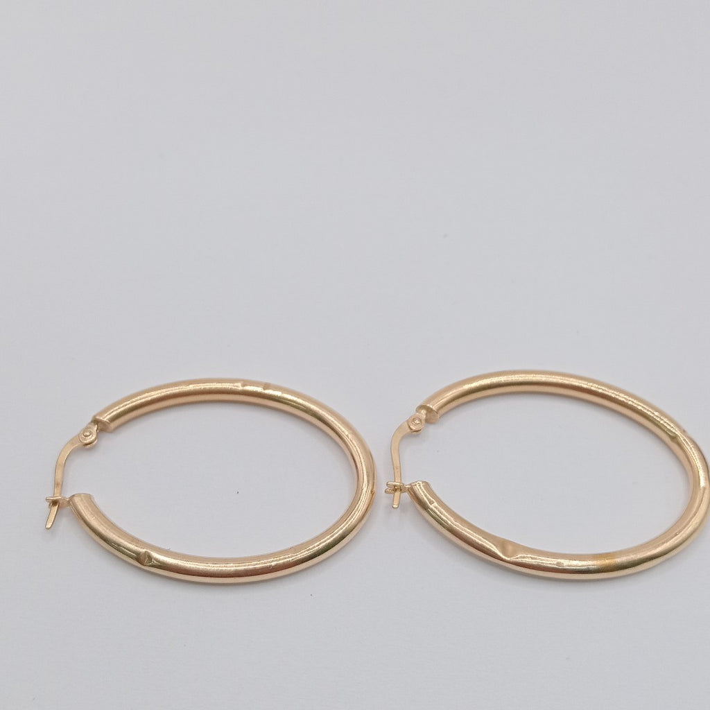 ARRACADAS PAR ORO 14 K 2.9 GRMS (SEMINUEVO)
