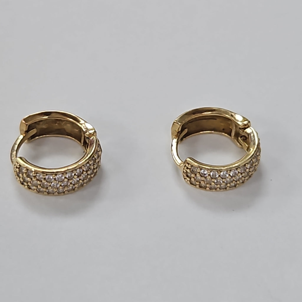 ARRACADAS PAR ORO 14 K 2.2 GRMS (SEMINUEVO)