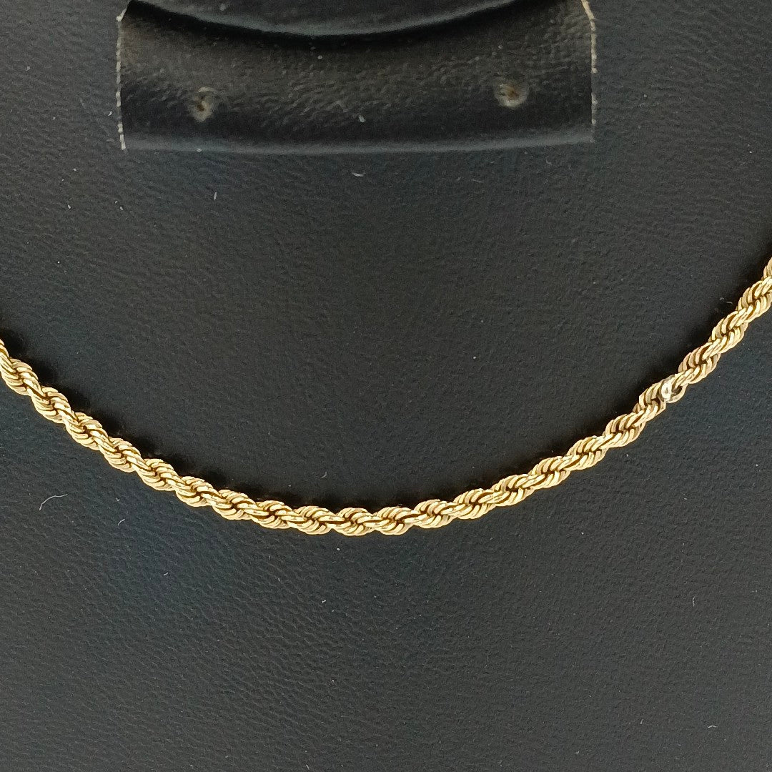 CADENA ORO 10 K 3.7 GRMS (SEMINUEVO)