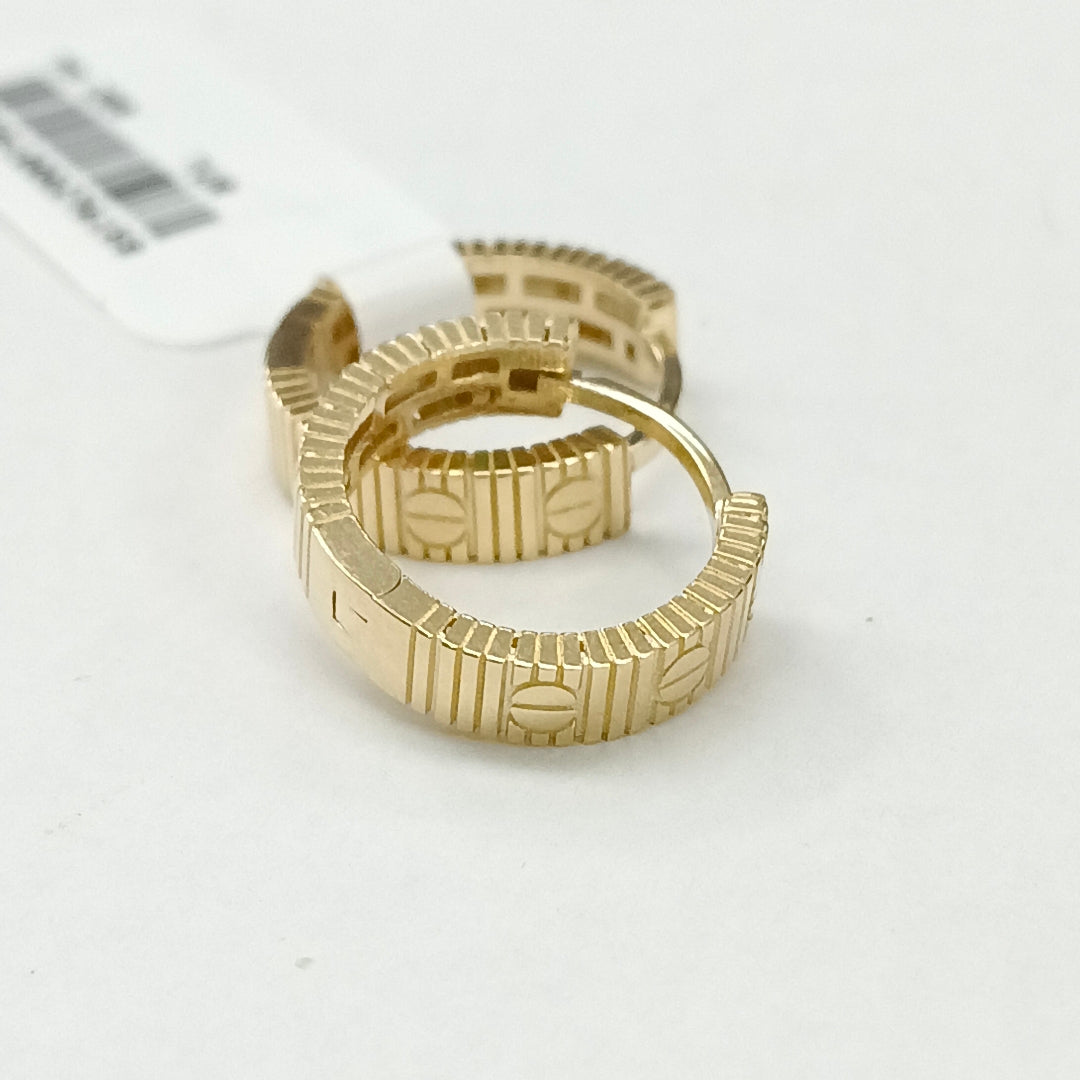 HUGGIES ORO 14K 3.2 (NUEVO)
