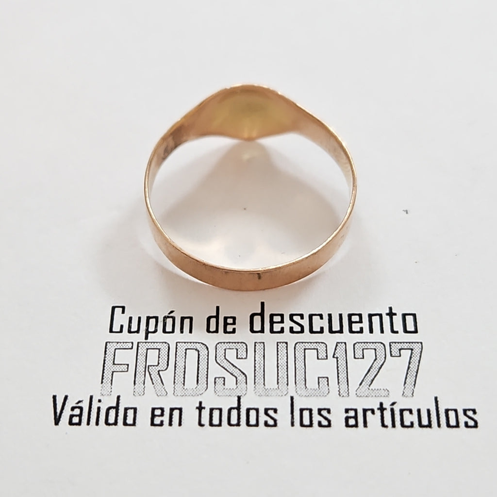 ANILLO ORO 10 K 1,70 GRMS (SEMINUEVO)