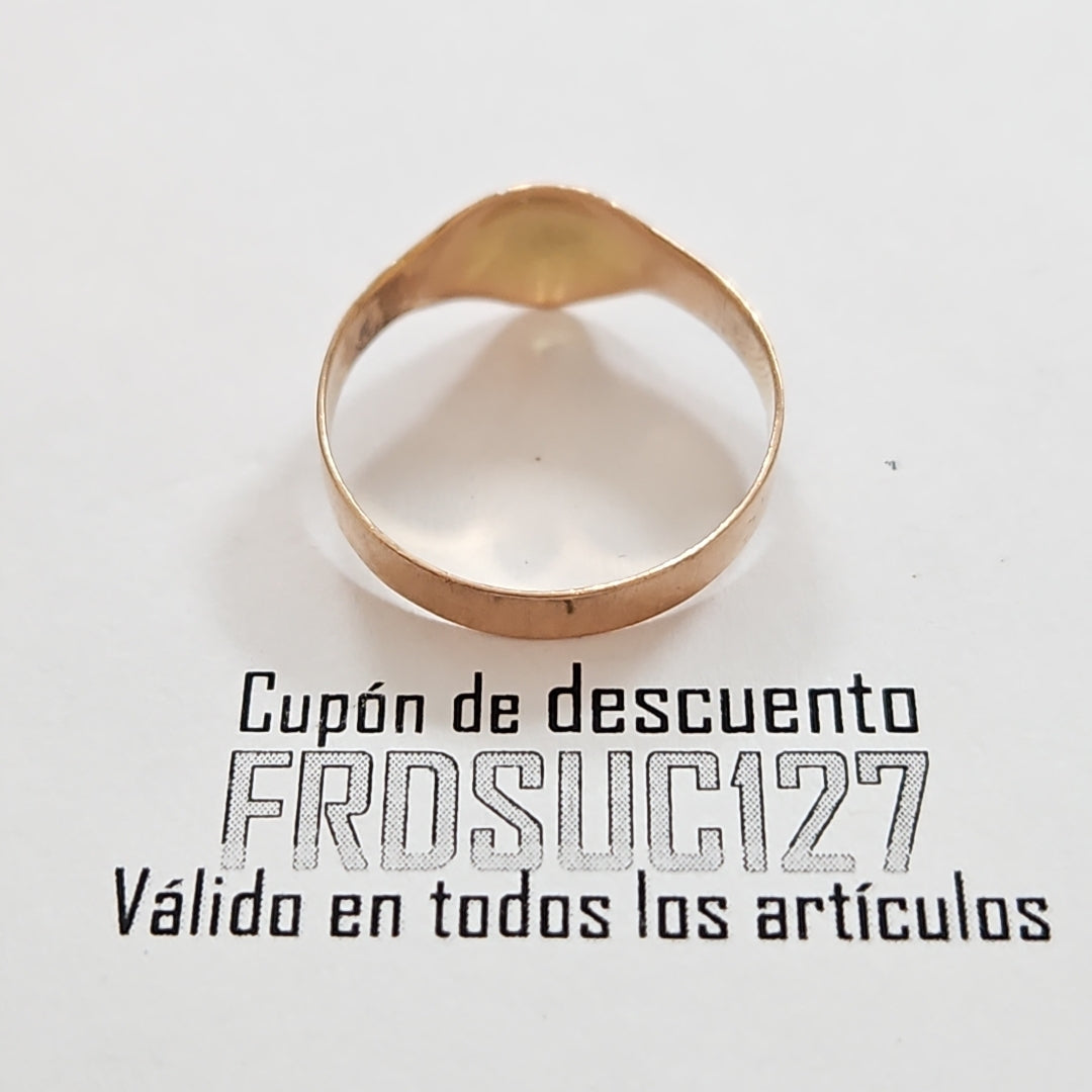 ANILLO ORO 10 K 1,70 GRMS (SEMINUEVO)