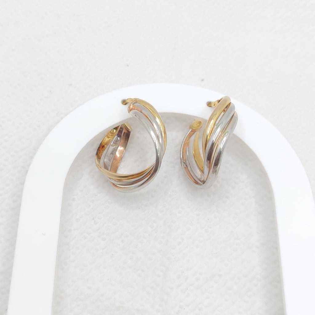 ARRACADAS PAR ORO 10 K 3,60 GRMS (SEMINUEVO)