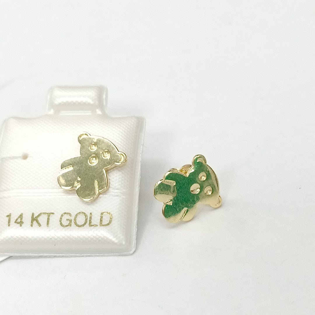 BROQUELES ORO 14K 1.5 (NUEVO)