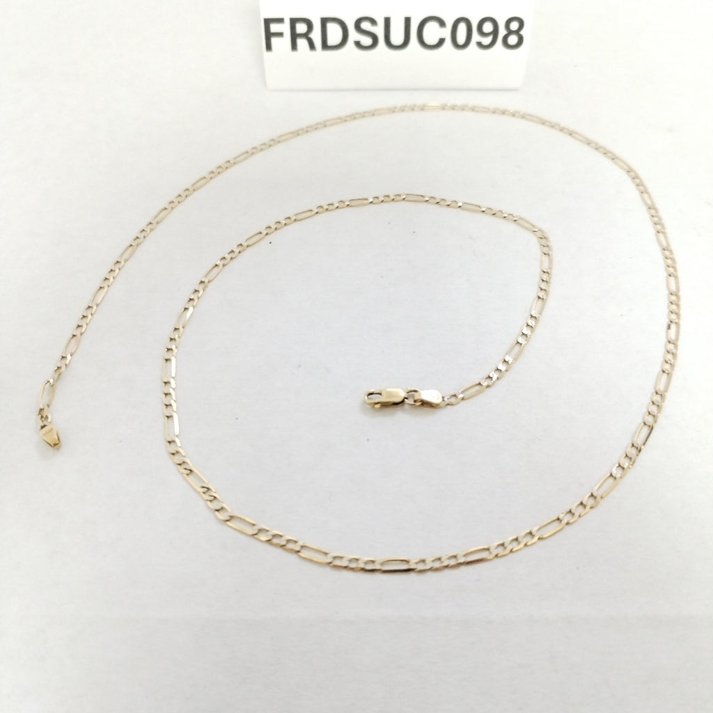 CADENA ORO, ORO COMBINADO 14 K 4.1 GRMS (SEMINUEVO)