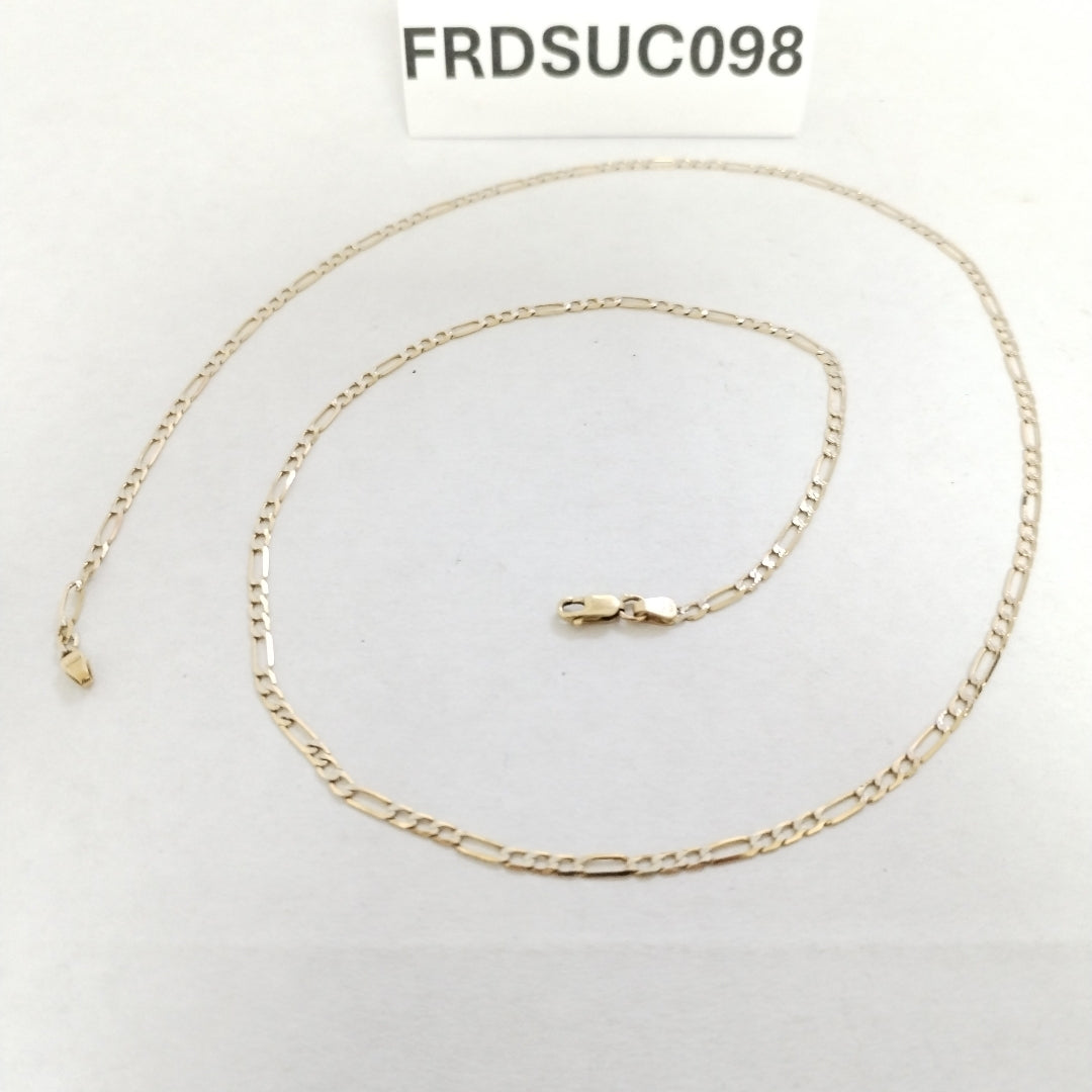 CADENA ORO, ORO COMBINADO 14 K 4.1 GRMS (SEMINUEVO)