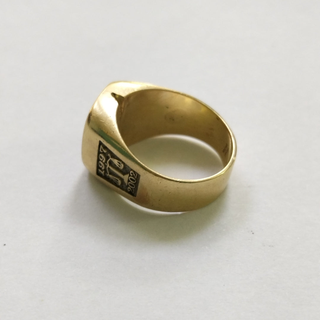 ANILLO DE GRADUACIÓN ORO 14 K 10,00 GRMS (SEMINUEVO)