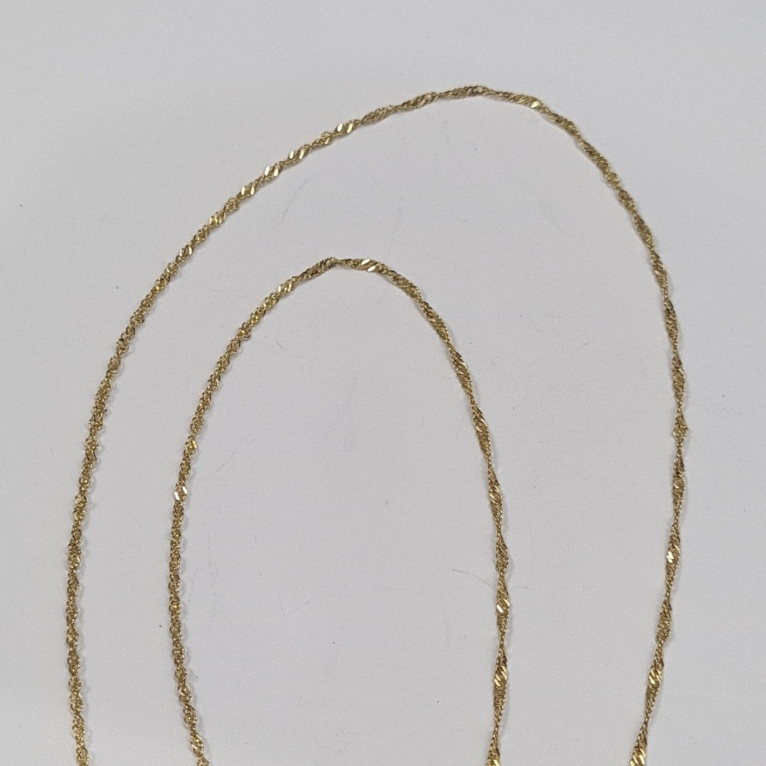 CADENA ORO 10 K 0.9 GRMS (SEMINUEVO)