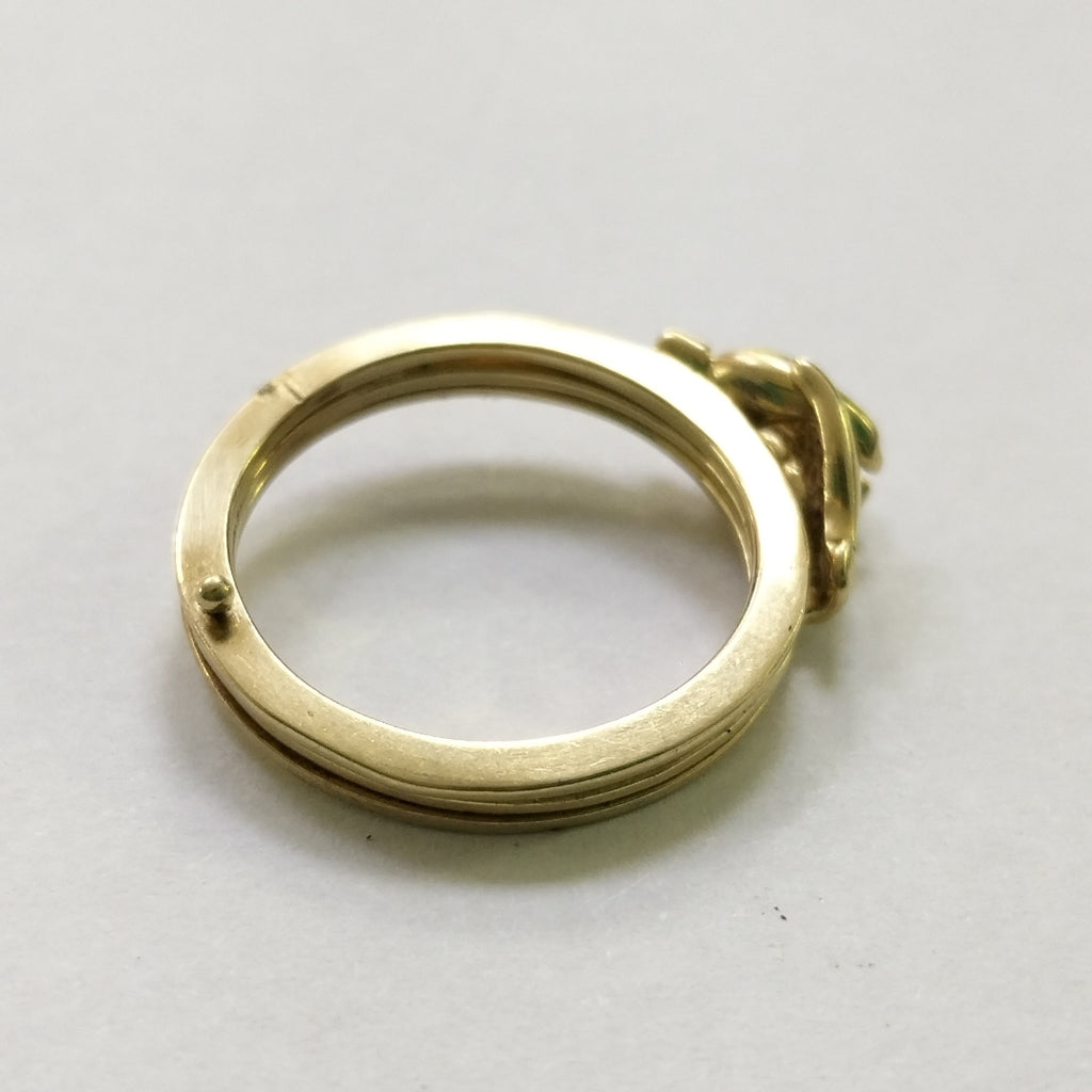 ANILLO ORO 14 K 4,80 GRMS (SEMINUEVO)