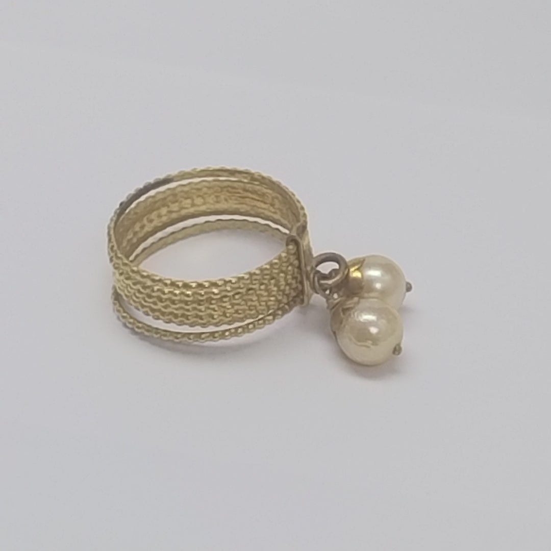 SEMANARIO DE ARGOLLAS ORO 14 K 3.6 GRMS (SEMINUEVO)