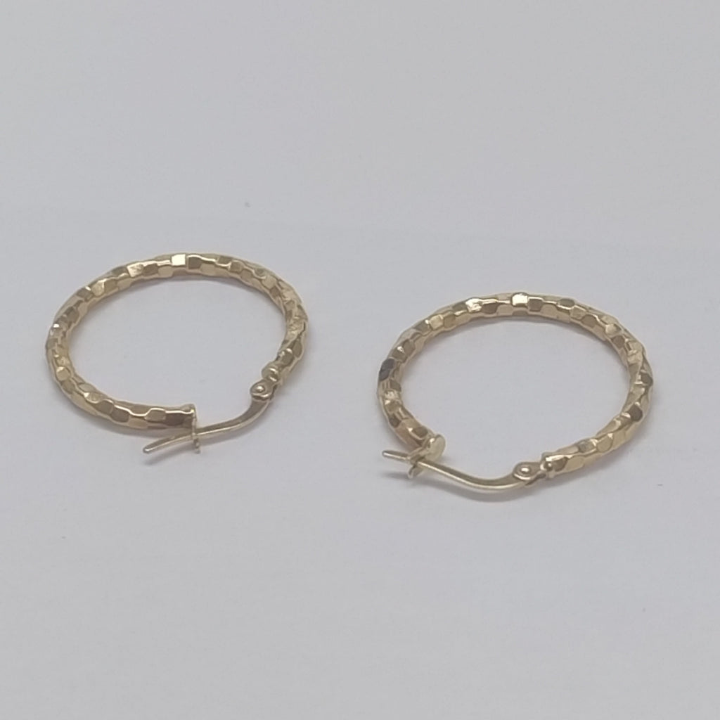 ARRACADAS PAR ORO 14 K 1.6 GRMS (SEMINUEVO)