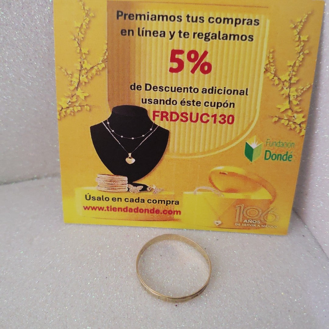 ANILLITO ORO 14 K 1 GRMS (SEMINUEVO)