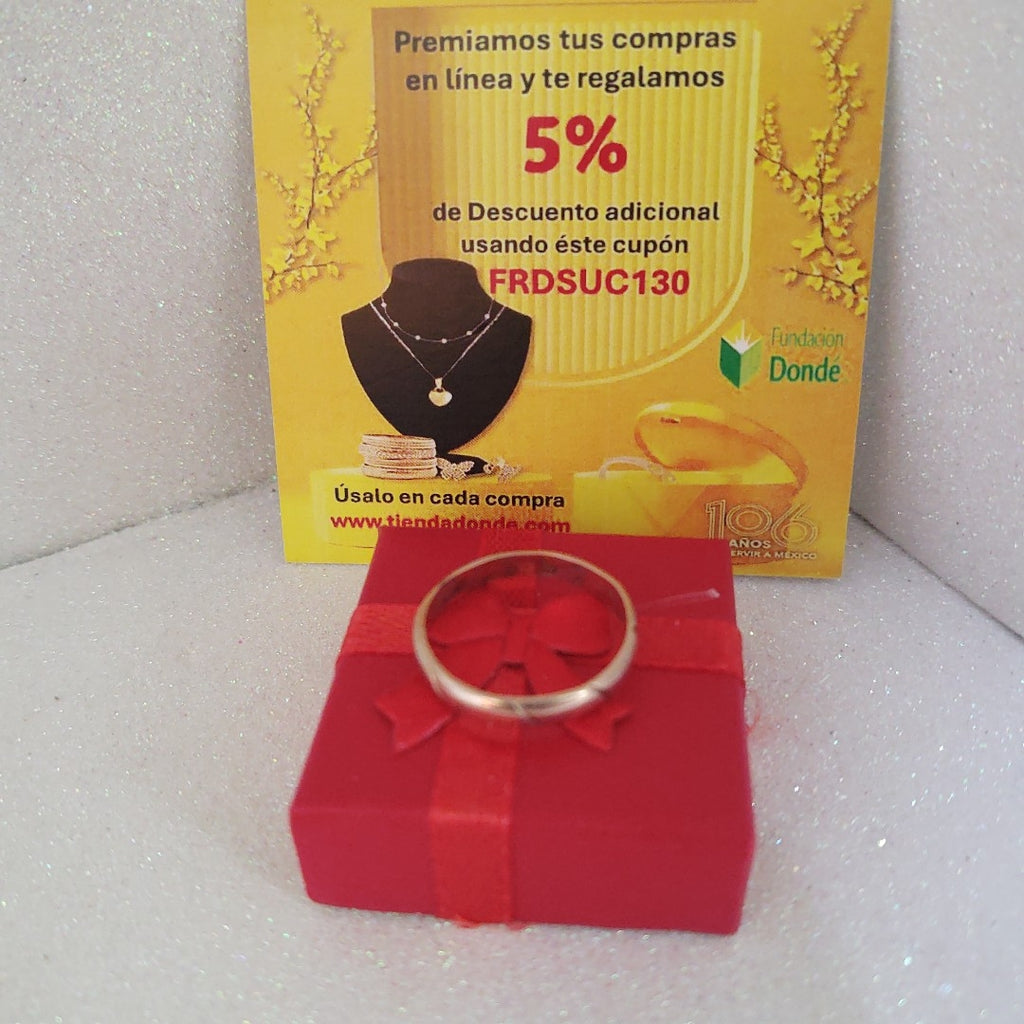ARGOLLA ORO 10 K 2,90 GRMS (SEMINUEVO)