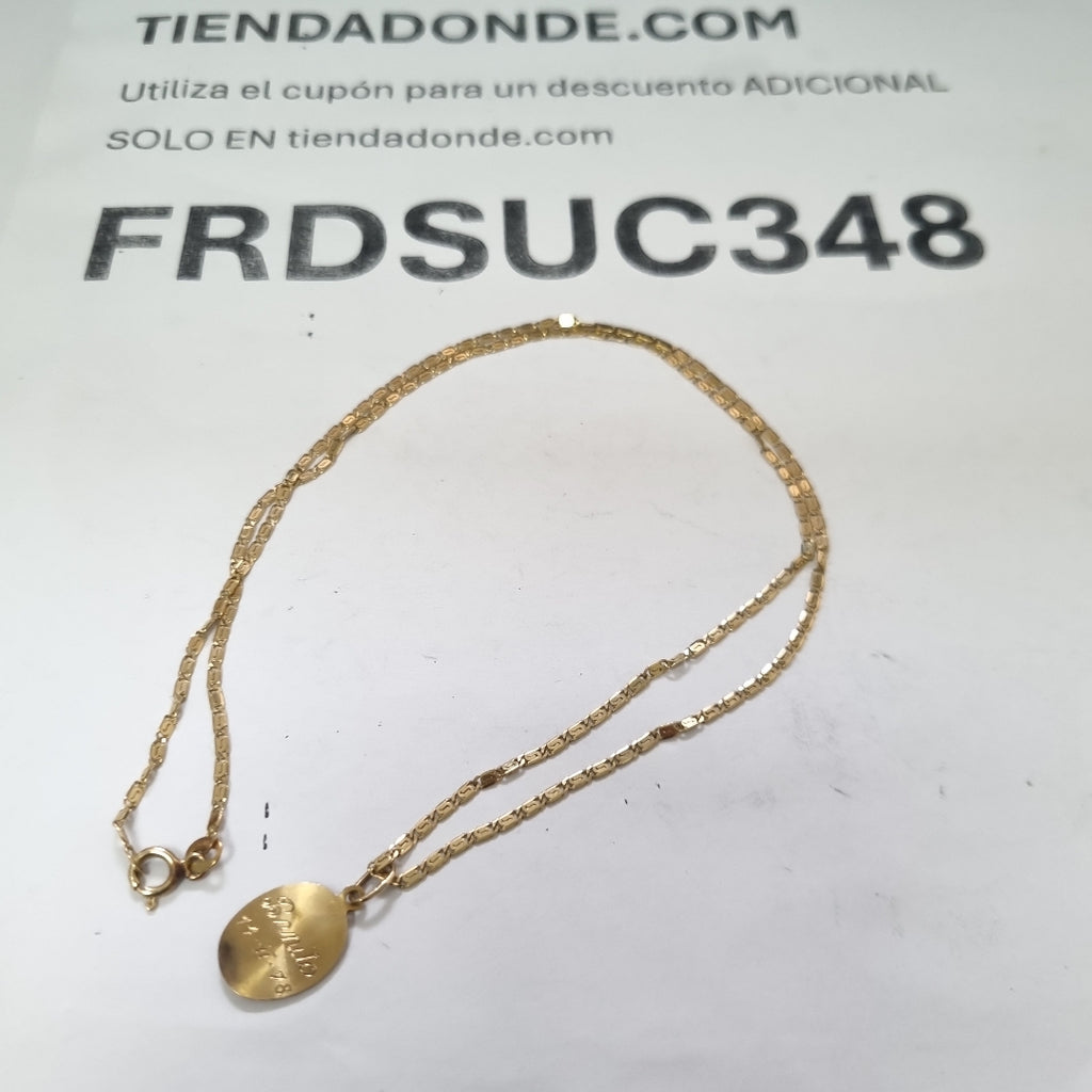 CADENA ORO 10 K 3,30 GRMS (SEMINUEVO)