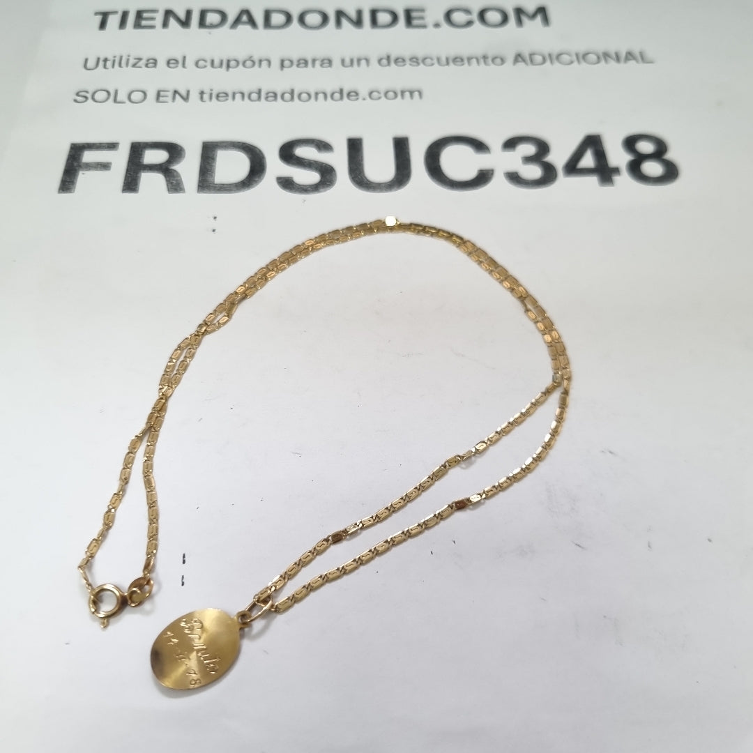 CADENA ORO 10 K 3,30 GRMS (SEMINUEVO)