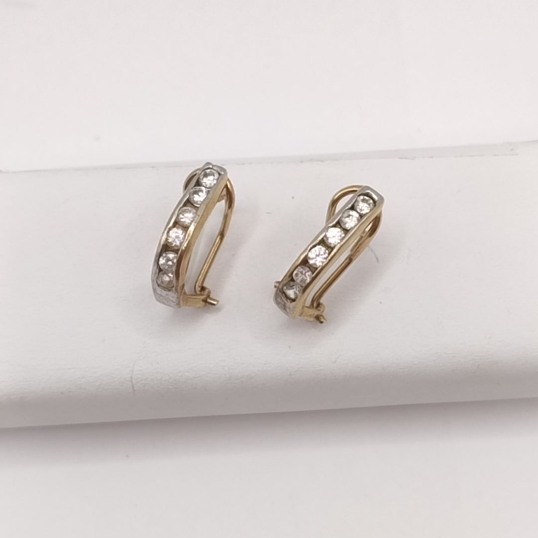 ARETES PAR ORO 10 K 2.1 GRMS (SEMINUEVO)