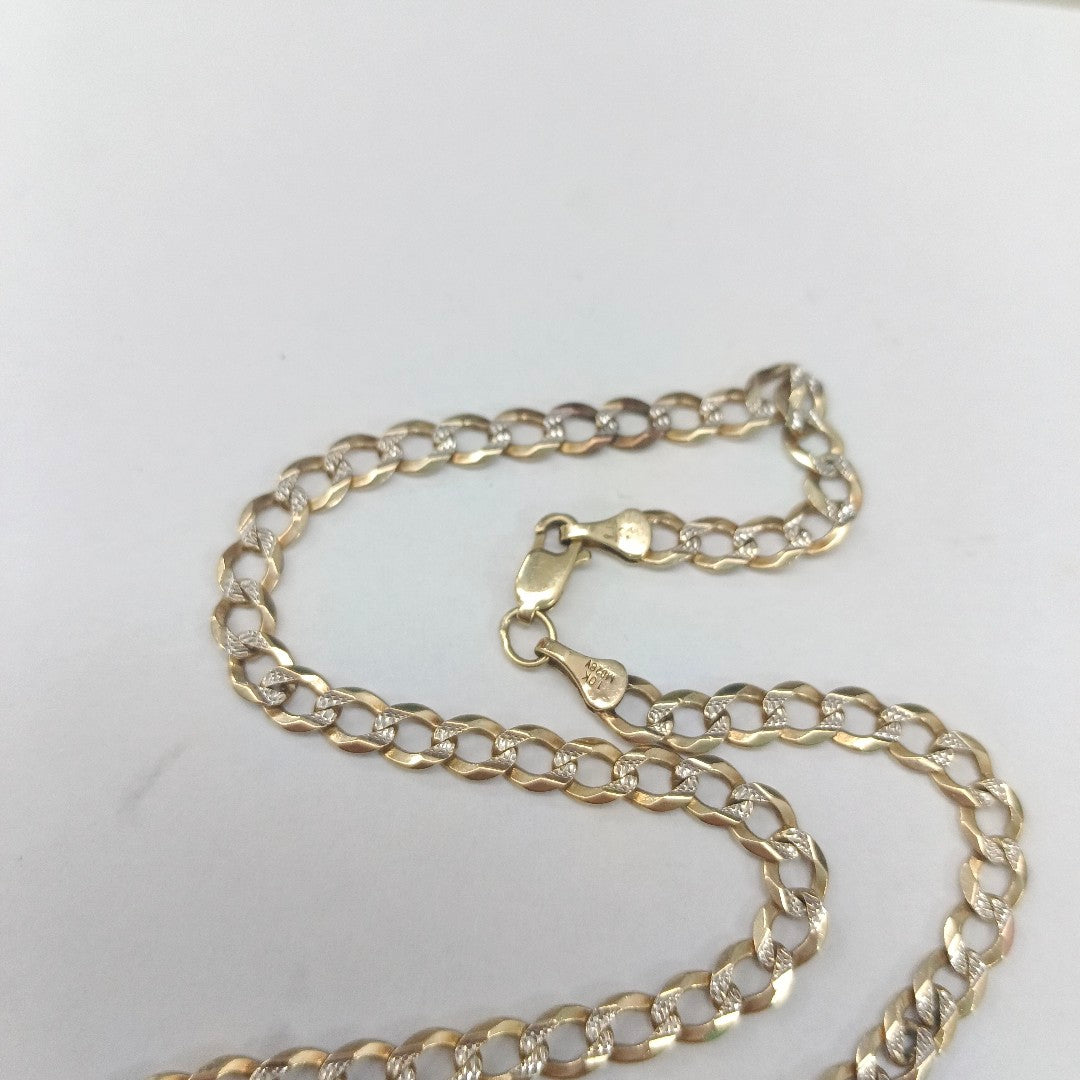 CADENA ORO,RODIADO 10 K 16,10 GRMS (SEMINUEVO)