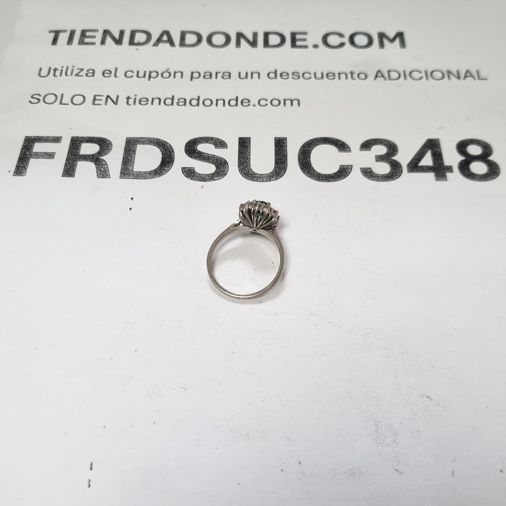 ANILLITO ORO BLANCO 18 K 4 GRMS (SEMINUEVO)