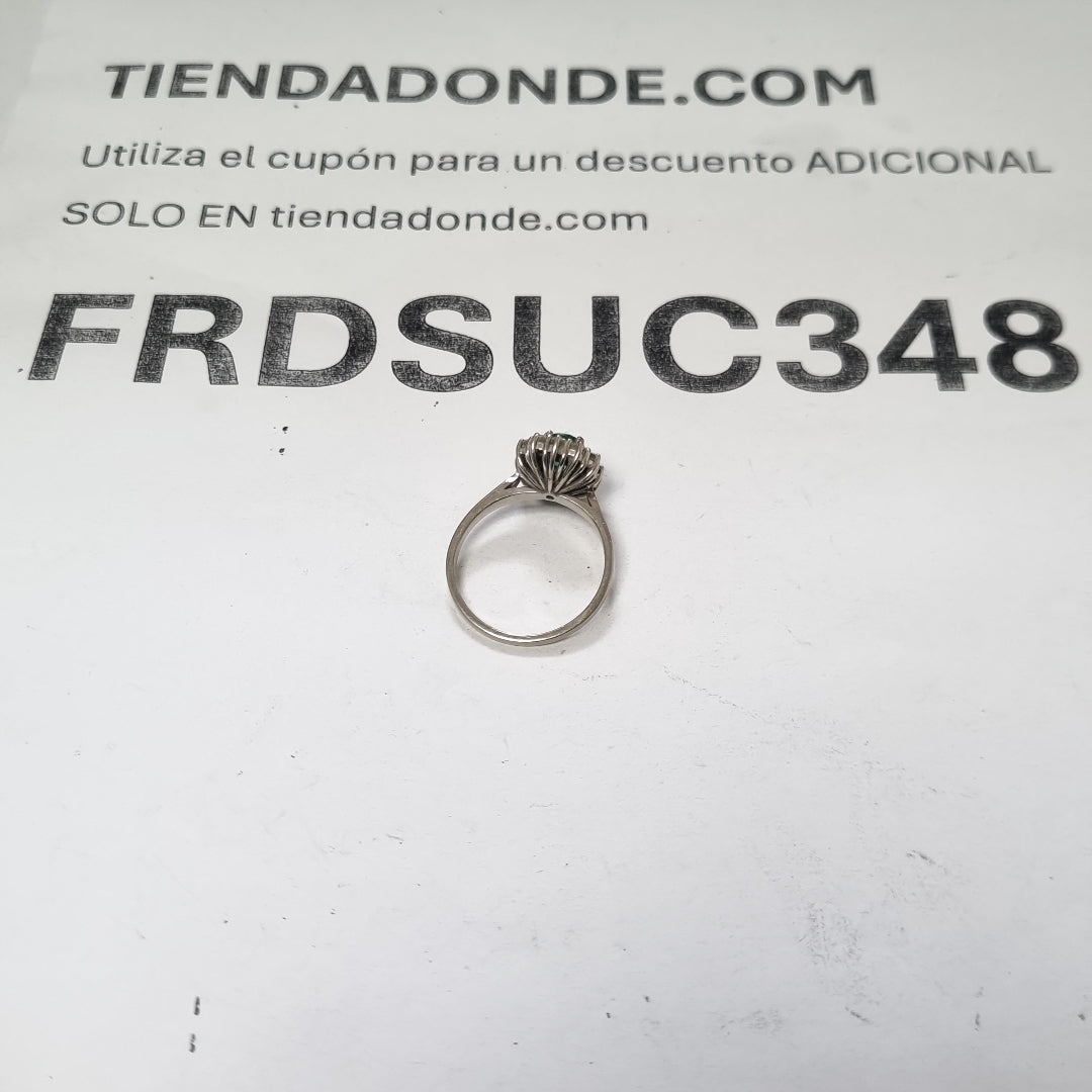 ANILLITO ORO BLANCO 18 K 4 GRMS (SEMINUEVO)