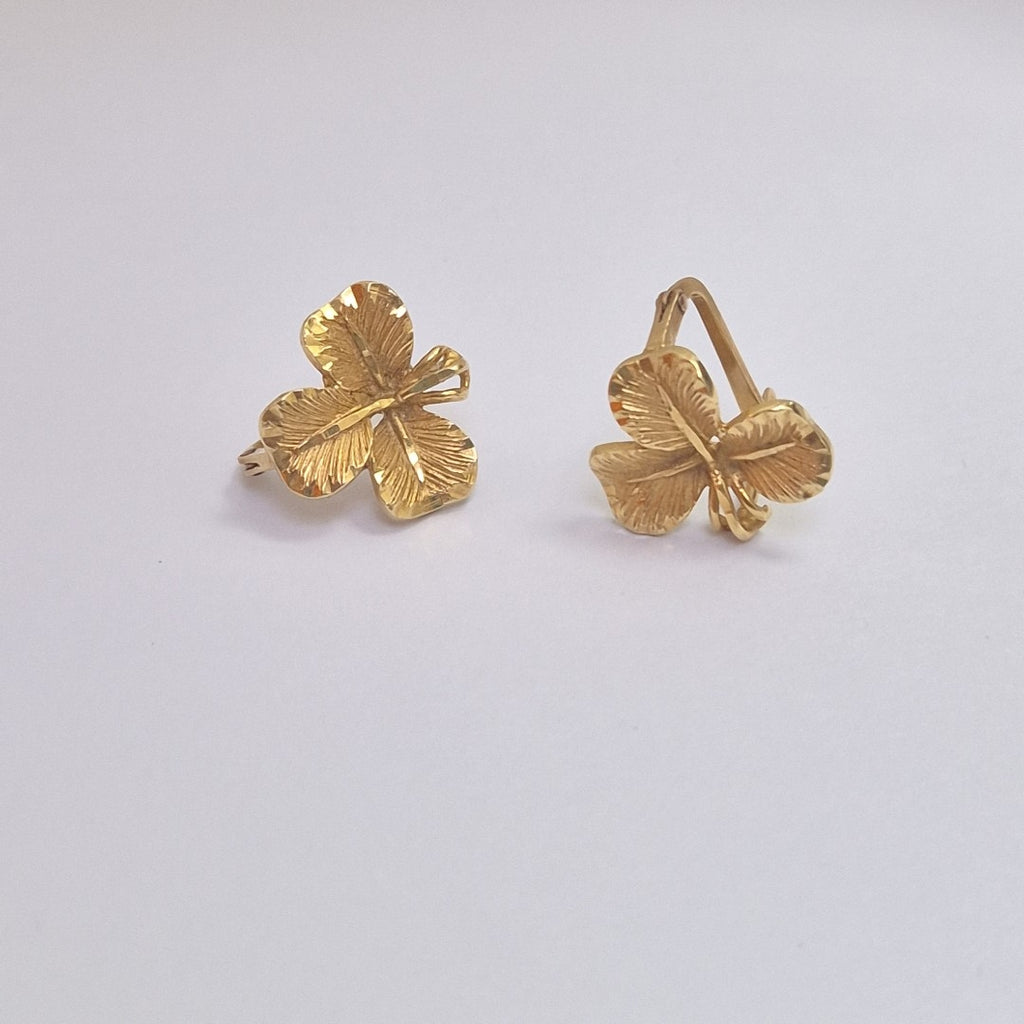 ARETES PAR ORO 14 K 3,20 GRMS (SEMINUEVO)