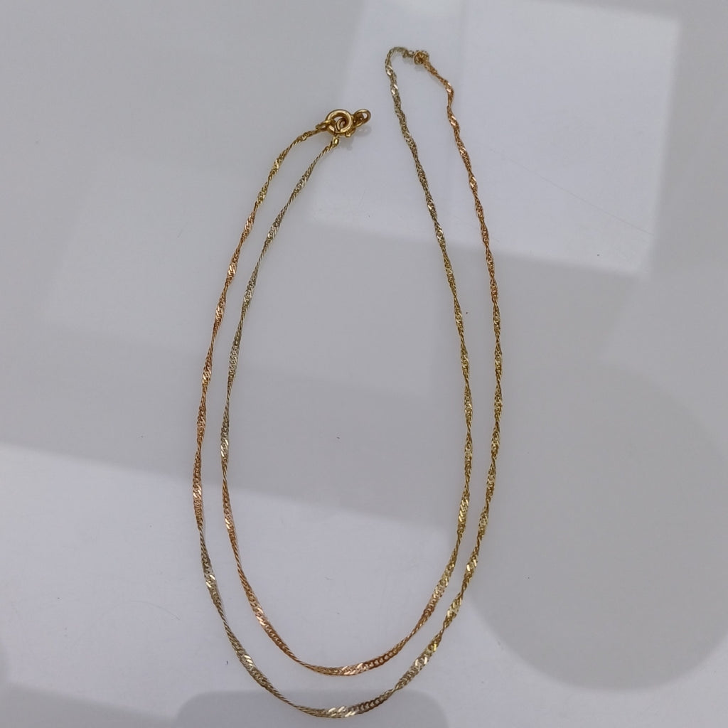 CADENA ORO 14 K 1.6 GRMS (SEMINUEVO)