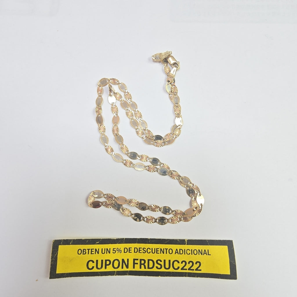 CADENA ORO 14 K 4.4 GRMS (SEMINUEVO)