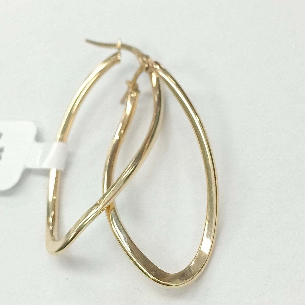 ARRACADAS PAR ORO 14 K 1.7 GRMS (SEMINUEVO)