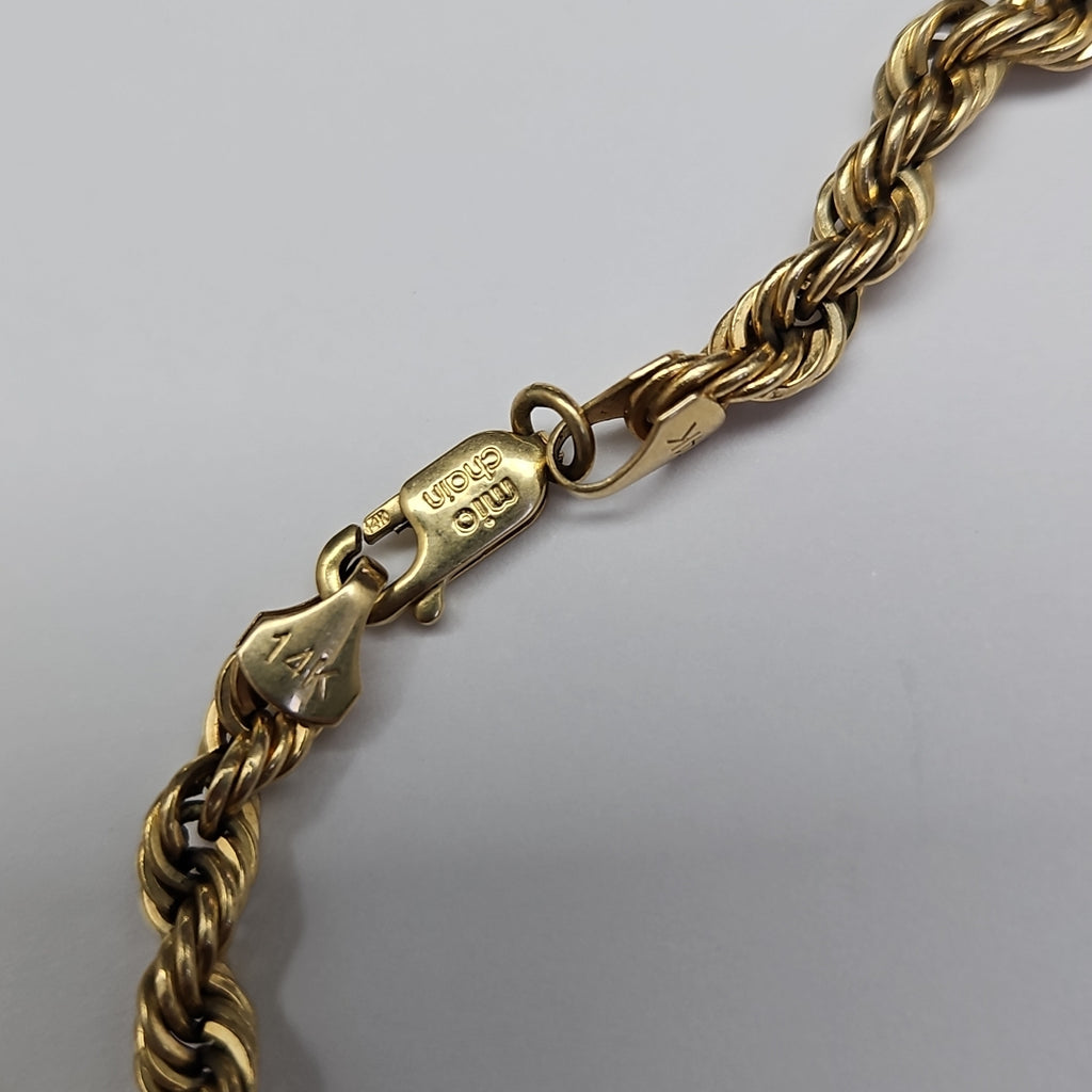 CADENA ORO 14 K 13.2 GRMS (SEMINUEVO)