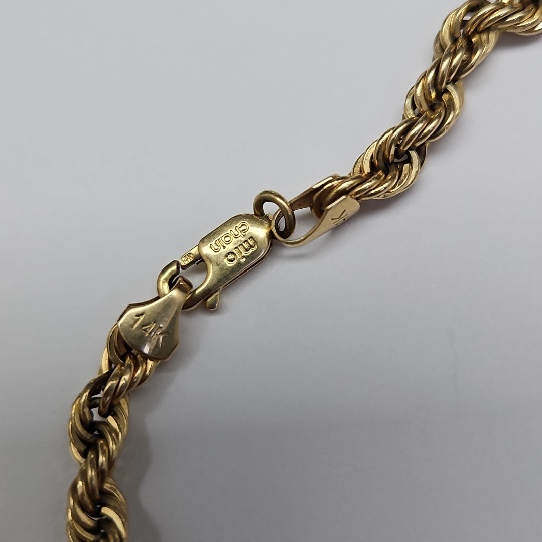 CADENA ORO 14 K 13.2 GRMS (SEMINUEVO)