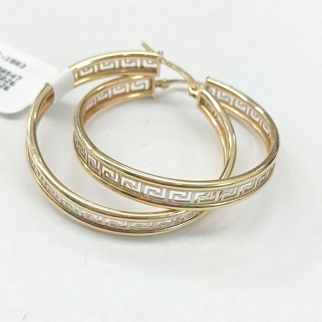 ARRACADAS PAR ORO 14 K 3.8 GRMS (SEMINUEVO)
