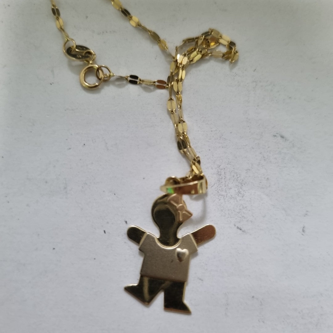 CADENA ORO 14 K 2.5 GRMS (SEMINUEVO)